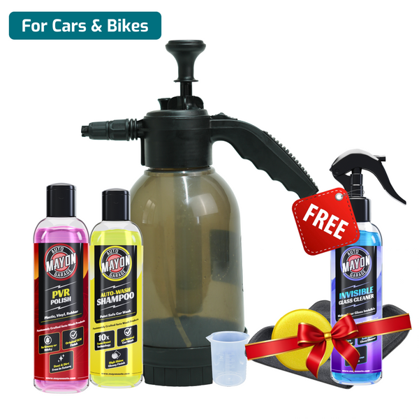 Ayudha Pooja Combo Kit – Complete Car & Bike Care