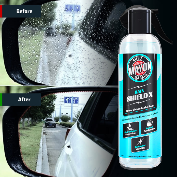 Rain Repellent - Hydrophobic Protection for Clear Visibility – Mayon ...